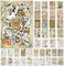 40 Sheets Vintage Aesthetic Washi Stickers and Papers for Scrapbooking (Forest Nature)